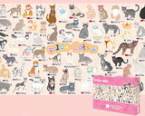 100 Cats | Fusion | Botop | 1000 Pieces | Jigsaw Puzzle - Puzzles +