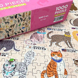 100 Cats | Fusion | Botop | 1000 Pieces | Jigsaw Puzzle - Puzzles +