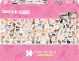 100 Cats | Fusion | Botop | 1000 Pieces | Jigsaw Puzzle