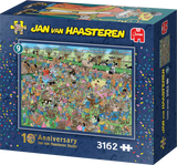 10th Anniversary | Jan van Haasteren Studio | Jumbo | 30200 Pieces | XXXL Jigsaw Puzzle - Puzzles +