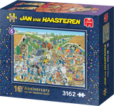 10th Anniversary | Jan van Haasteren Studio | Jumbo | 30200 Pieces | XXXL Jigsaw Puzzle - Puzzles +