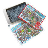 12 Days Of Christmas | Doodletown | Cobble Hill | 1000 Pieces | Jigsaw Puzzle - Puzzles +