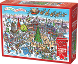 12 Days Of Christmas | Doodletown | Cobble Hill | 1000 Pieces | Jigsaw Puzzle - Puzzles +