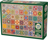 50 States Quilt Blocks | Cobble Hill | 1000 Pieces | Jigsaw Puzzle - Puzzles +
