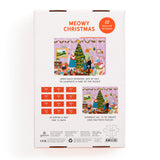 Meowy Christmas - 12 Days of Puzzles | Joanna Letz | Galison | 288 Pieces (12 x 42) | Jigsaw Puzzle