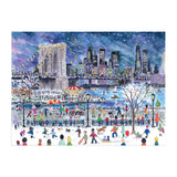 Snowfall Over New York City - Michael Storrings | Galison | 1000 Pieces | Jigsaw Puzzle