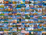 99 Places In Europe | Ravensburger | 2000 Pieces | Jigsaw Puzzle - Puzzles +