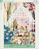 At The Greenhouse - Adelina Lirius | New York Puzzle Company | 1000 Pieces | Jigsaw Puzzle