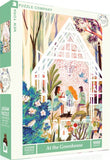 At The Greenhouse - Adelina Lirius | New York Puzzle Company | 1000 Pieces | Jigsaw Puzzle