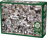 Black & White Animals - Shelley Davies | Cobble Hill | 1000 Pieces | Jigsaw Puzzle