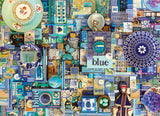 Blue - Colour Project | Shelley Davies | Cobble Hill | 1000 Pieces | Jigsaw Puzzle