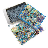 Blue - Colour Project | Shelley Davies | Cobble Hill | 1000 Pieces | Jigsaw Puzzle
