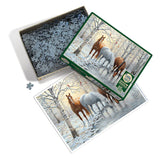 Winter Trio - Persis Clayton Weirs | Cobble Hill | 1000 Pieces | Jigsaw Puzzle