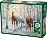 Winter Trio - Persis Clayton Weirs | Cobble Hill | 1000 Pieces | Jigsaw Puzzle