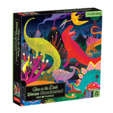 Dinosaurs Illuminated - Glow In The Dark | Mudpuppy | 500 Pieces | Jigsaw Puzzle