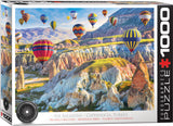 Air Balloons - Turkey, Cappadocia | HDR Photography | Eurographics | 1000 Pieces | Jigsaw Puzzle