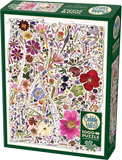 Flower Press: Spring | Cobble Hill | 1000 Pieces | Jigsaw Puzzle