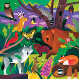 Forest Illuminated - Glow In The Dark | Mudpuppy | 500 Pieces | Jigsaw Puzzle