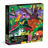 Forest Illuminated - Glow In The Dark | Mudpuppy | 500 Pieces | Jigsaw Puzzle