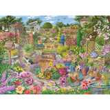Garden In Bloom - Janice Daughters | Gibsons | 1000 Pieces | Jigsaw Puzzle