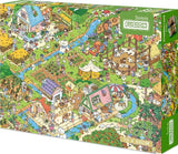 Grandma's Yard | Botop Fusion | 1000 Pieces | Jigsaw Puzzle