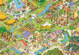 Grandma's Yard | Botop Fusion | 1000 Pieces | Jigsaw Puzzle