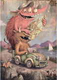 Road Trippin' - Zozoville | Heye | 2000 Pieces | Jigsaw Puzzle