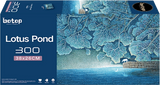 Lotus Pond | Botop Blackcard | 300 Pieces | Jigsaw Puzzle