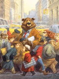City Bear - Peter de Sève | New York Puzzle Company | 1000 Pieces | Jigsaw Puzzle