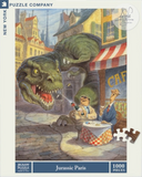 Jurassic Paris - Peter de Sève | New York Puzzle Company | 1000 Pieces | Jigsaw Puzzle