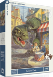 Jurassic Paris - Peter de Sève | New York Puzzle Company | 1000 Pieces | Jigsaw Puzzle