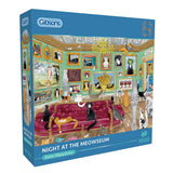Night at the Meowseum - Kate Mawdsley | Gibsons | 1000 Pieces | Jigsaw Puzzle