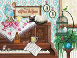 Piano Cat | Ravensburger | 750 Extra Large Pieces | Jigsaw Puzzle