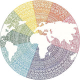 Mandala - Circle Of Colours | Ravensburger | 500 Pieces | Circular Jigsaw Puzzle