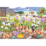 Roots And Shoots - Janice Daughters | Gibsons | 4 X 500 Pieces | Jigsaw Puzzle