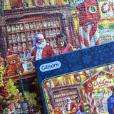Santa's Sweetshop - Steve Crisp | Gibsons | 1000 Pieces | Jigsaw Puzzle