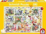 Through The Seasons - Anne Searle | Schmidt | 200 Pieces | Jigsaw Puzzle