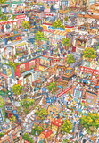 Small Town | Botop Fusion | 1000 Pieces | Jigsaw Puzzle