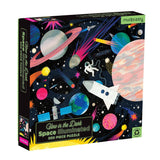 Space Illuminated - Glow In The Dark | Mudpuppy | 500 Pieces | Jigsaw Puzzle