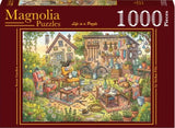 Sweet Garden - Serhat Filiz | Magnolia | 1000 Pieces | Jigsaw Puzzle