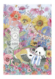 Sweet Panda | Botop Blackcard | 300 Pieces | Jigsaw Puzzle