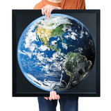 The Earth | Botop Blackcard | 1000 Pieces | Circular Jigsaw Puzzle