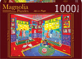 The Red Room - Murat Mizrahi | Magnolia | 1000 Pieces | Jigsaw Puzzle