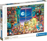 To The Moon | Clementoni | 500 Pieces | Jigsaw Puzzle