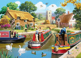 A Busy Day on the Canal | Ravensburger | 1000 Pieces | Jigsaw Puzzle - Puzzles +