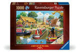 A Busy Day on the Canal | Ravensburger | 1000 Pieces | Jigsaw Puzzle - Puzzles +