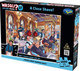 A Close Shave! - Mystery No.27 | Wasgij? | Holdson | 1000 Pieces | Jigsaw Puzzle - Puzzles +