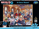 A Close Shave! - Mystery No.27 | Wasgij? | Holdson | 1000 Pieces | Jigsaw Puzzle - Puzzles +
