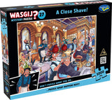 A Close Shave! - Mystery No.27 | Wasgij? | Holdson | 1000 Pieces | Jigsaw Puzzle - Puzzles +