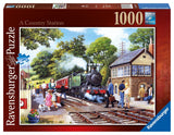 A Country Station | Ravensburger | 1000 Pieces | Jigsaw Puzzle - Puzzles +